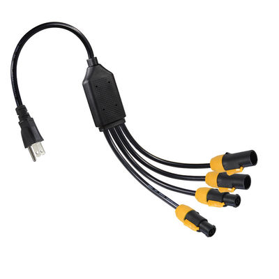 PowerCON True1-connector 4 Y-splitter Iec-stopcontactsnoerverlenging Pdu VS-voedingskabel