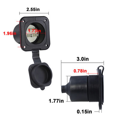 Stroomtoevoer SJTW US Man tot Vrouw Plug NEMA 5-15R Tot Waterdichte Converter