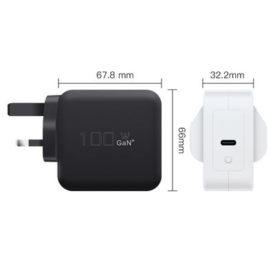 100W oplader Single Type C draadloos oplader GaN Tech 100W USB-C QC3.0