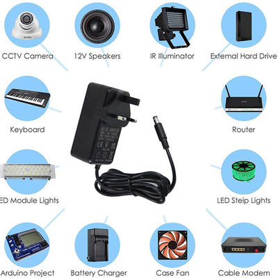 12V universele voedingsadapter 1A 5A 3A muurplug in type AC naar DC
