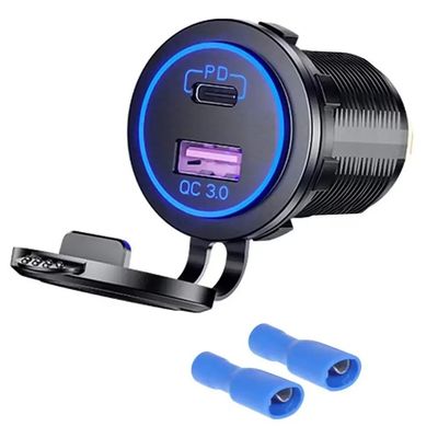 OEM/ODM Welkom 5V Pd 45W Qc And Charging Usb C Cigarette Lighter Car Charger Adapter