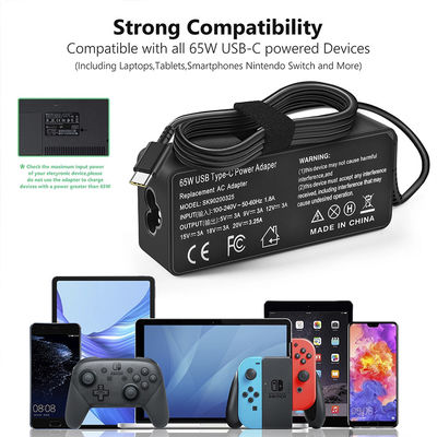 24V 5A Draagbare 100w Desktop Charger USB Type C Laptop Charger