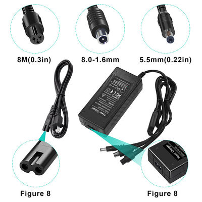 Lengte 1m 1,8m 12V 10A Desktop stroomtoevoer Adapter Voor laptop opladen 120W