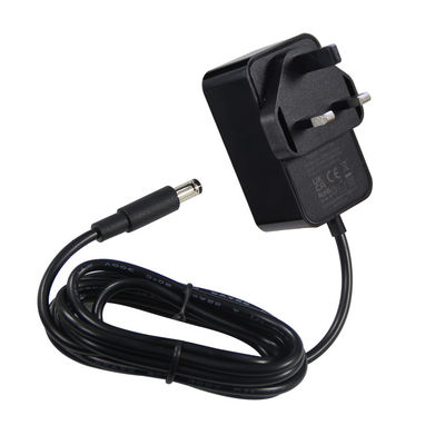 12V 1.5A Britse Ac To DC 5.5*2.1 5.5*2.5mm voedingsadapter met ROHS-certificaat