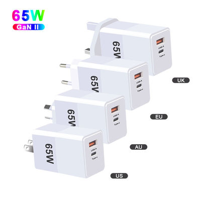 EU VS VK AU GaN 140w 120w 65W 45w Laptop USB C-oplader met QC2.0-functie