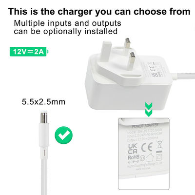 5V 2A LED Strip Light Power Adapter Beschermingsfunctie Kortsluitingsbescherming