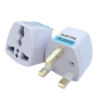 Europese naar Britse stekkeradapter 250V 10A ABS+koper Reisvoeding
