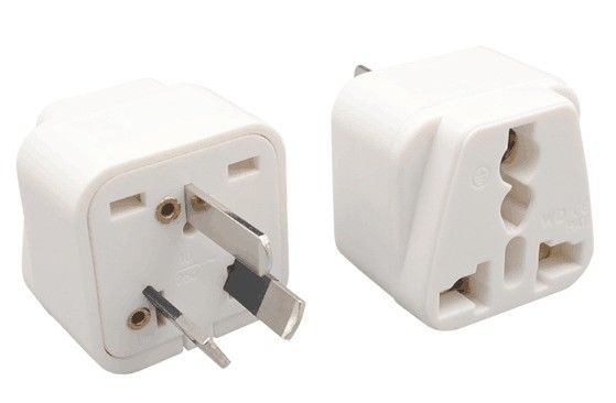 Europese naar Britse stekkeradapter 250V 10A ABS+koper Reisvoeding
