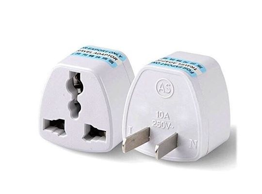 Europese naar Britse stekkeradapter 250V 10A ABS+koper Reisvoeding