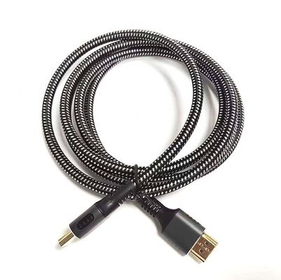 Hoge snelheid 4K 8K UHD gebreide nylon 2.1 HDMI-kabel voor ultieme kijkbeleving