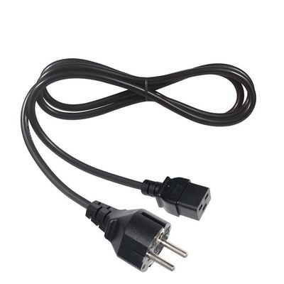 30A 240V Kabel 1.5mm Shuko VDE Versterker Kabel IECC19 Vrouwelijke connector Pdu Ac Power Plug
