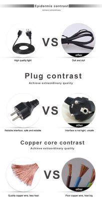 30A 240V Kabel 1.5mm Shuko VDE Versterker Kabel IECC19 Vrouwelijke connector Pdu Ac Power Plug