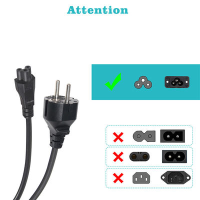 1.5M VDE CEE Euro Plug Kabel Iec Computer Eu Mannelijke Shucko 10A Netsnoer Ac Naar Adapter Schuko C5