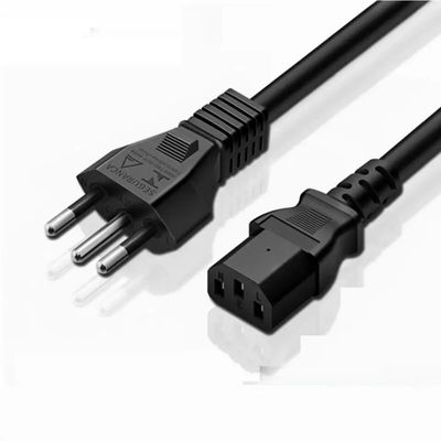 Zwitserse aansluitingen Stroomkabel Stroomkabel Mains Bedrading Zwitserland Plug Zwart/Wit 250V Zwitserse aansluitingen Stroomkabel kabel