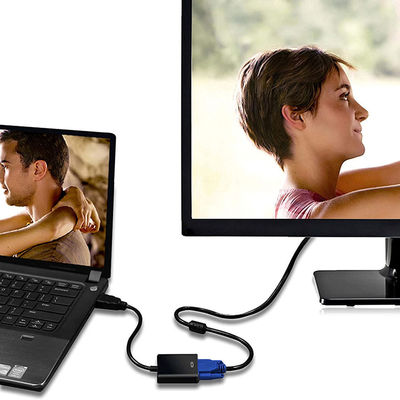 1080P HDMI naar VGA Converter Adapter Cable voor Computer Man tot Vrouw Audio Video