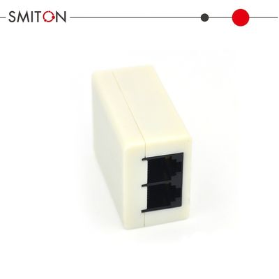 Telefoon Splitter Adapter CE ROHS gecertificeerd voor ADSL-verbinding met RJ11 6P2C-poort