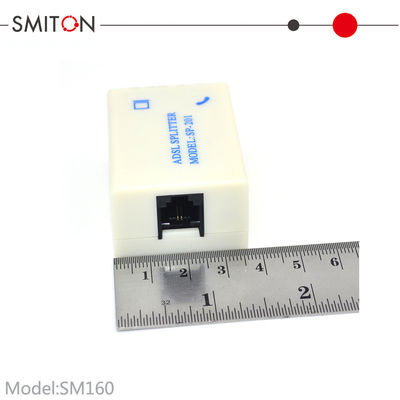 Telefoon Splitter Adapter CE ROHS gecertificeerd voor ADSL-verbinding met RJ11 6P2C-poort