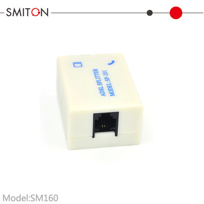 Telefoon Splitter Adapter CE ROHS gecertificeerd voor ADSL-verbinding met RJ11 6P2C-poort