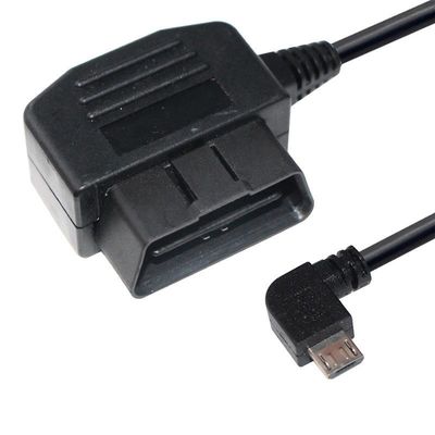 5V 12V auto-oplader stroomverlengkabel OBD-2 tot type C USB-C kabel voor dashcam