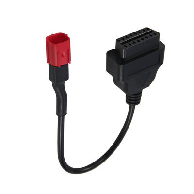 Motorfiets OBD1 naar OBD2 Adapterkabel 6 pin OBD Diagnostische kabel Aanpasbare lengte