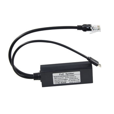 12v 2a Type C en LAN Port RJ 45 Verbind USB Poe Splitter voor Power Over Ethernet