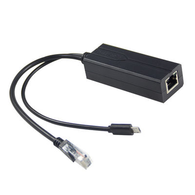12v 2a Type C en LAN Port RJ 45 Verbind USB Poe Splitter voor Power Over Ethernet