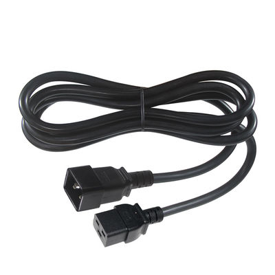 2Xc19 Plug 20A Heavy Duty Pdu 15A 250V 14 Awg tot C20 Kabelstroomkabel