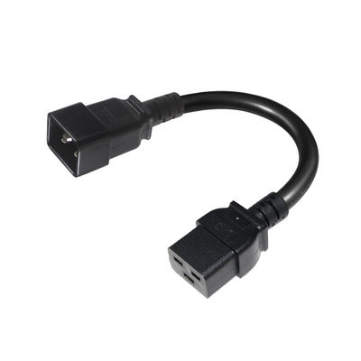 2Xc19 Plug 20A Heavy Duty Pdu 15A 250V 14 Awg tot C20 Kabelstroomkabel