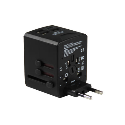 Goedgekeurde Multi Plug 4 in 1 voedingsadapter VS EU UK AU Plug Travel Charger