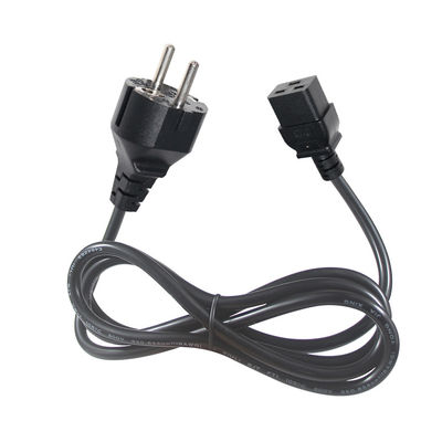 EU Power Cord C19 PDU IEC Socket Strip met afgesneden draden en 240V 30A CEE Standard Plug