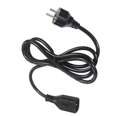 Industriële vergrendelingskabel 3x1,5 mm stopcontact Eu 3Pin-C14 Europese standaard AC-kabel