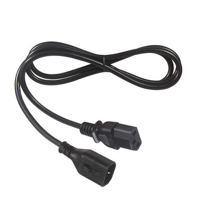 15 voet 14 gauge verlengsnoer C14 tot C13 voor PC-voeding