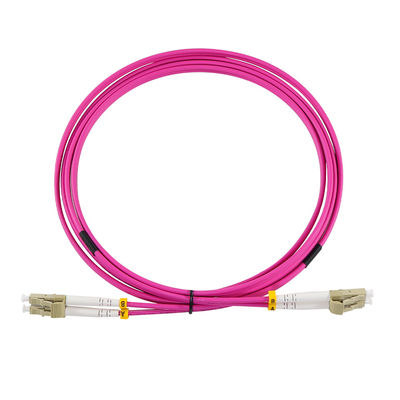 OM3 30Meter/98ft LC naar LC Glasvezel Kabel Kabel LSZH 10GB Multimode Duplex 50/125um