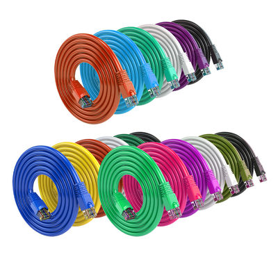 Geschierde Rj45 Male Connector Ethernet kabel High Speed Network Internet Cat 5e kabel