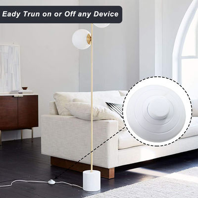 Zoutlamp Plug AC Kabel Elektrische Euro Foot Floor Switch Vde Goedkeuring Ontdaan Eu Power Cord