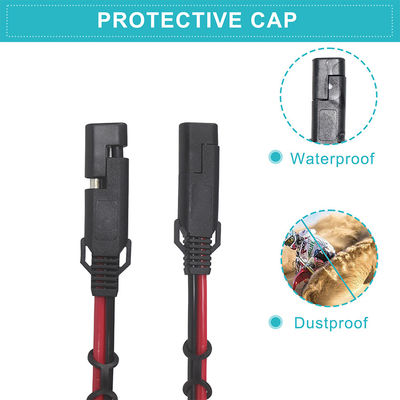 SAE tot SAE verlengkabel 3 richtingen splitter 12V 16AWG 2FT 2 pin snelle ontkoppeling stekker