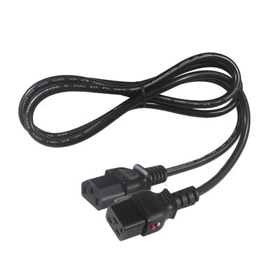 KUNCAN Vergrendelbaar gevormd stroomkabel Iec 320 Vergrendel C19 tot C13 Plug Ac kabel