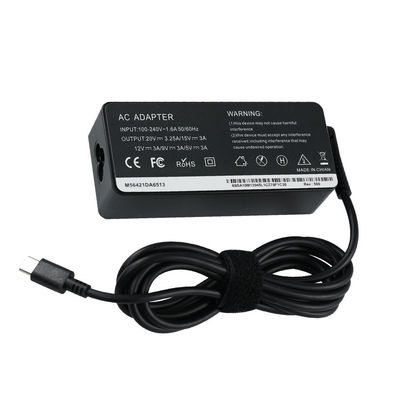 Desktop Laptop Power Charger Snel opladen Type-C PD 65W 20V 3.25A MAX