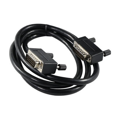 DB25 mannelijk naar vrouwelijk netsnoer 6ft wit 220V-250V