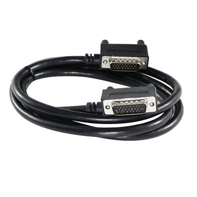 DB25 mannelijk naar vrouwelijk netsnoer 6ft wit 220V-250V