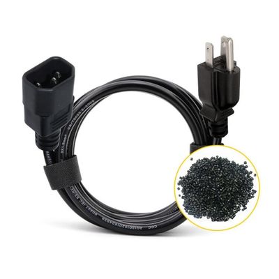 US Nema 515P tot C14 verlengkabels Ac 3 Pin Prong Sjt Svt 16Awg Pvc UsaIec Power Cable
