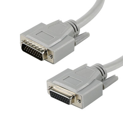 20-28AWG DB25 Vrouwelijke naar vrouwelijke seriële adapter voor gegevensoverdracht 2 jaar garantie wit