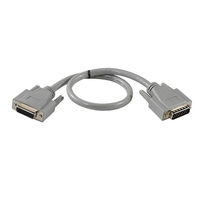 20-28AWG DB25 Vrouwelijke naar vrouwelijke seriële adapter voor gegevensoverdracht 2 jaar garantie wit