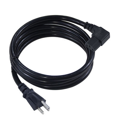 US Ac 14 Awg Heavy Duty Black Nema 515P tot Iec320 C13 3 Ft Huishoudelijk apparaat