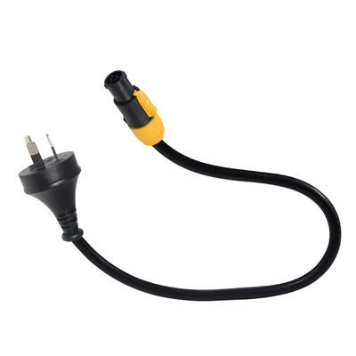 PowerCON True1 Male tot AU 3Pin Plug nac3fca SAA Extension Cord 1.5MM Heavy Duty Cable
