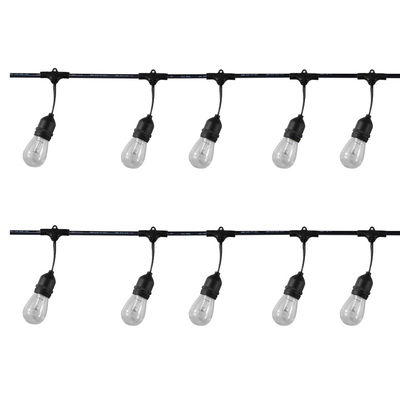 25FT 50FT 100FT G40 Globe LED String Lights Patio Lamp Cable Cord Voor Outdoor Wedding Party