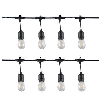 25FT 50FT 100FT G40 Globe LED String Lights Patio Lamp Cable Cord Voor Outdoor Wedding Party