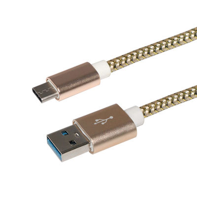 USB-overstromingsbescherming Type tot c 3.0 USB-type C-gegevenskabel 5Gbps Hoge snelheid 3A Fast Charging Overstromingsbescherming