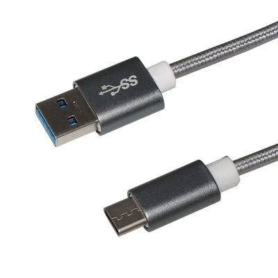USB-overstromingsbescherming Type tot c 3.0 USB-type C-gegevenskabel 5Gbps Hoge snelheid 3A Fast Charging Overstromingsbescherming