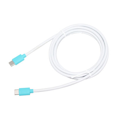 100W PD metalen koppen Duurzame USB C snellaadkabel met TPE-coating voor MacBook CE-gecertificeerd